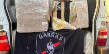 Uma tonelada de maconha é apreendida no bairro Itamaracá em Campo Grande