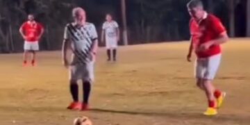 De boa na lagoa: Riedel não tem oposição nem no futebol e “pênalti Mandraque” tem gol do Gov