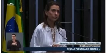Vídeo: Soraya critica teatro no Senado e desafia autora de simulação de aborto a encenar estupro