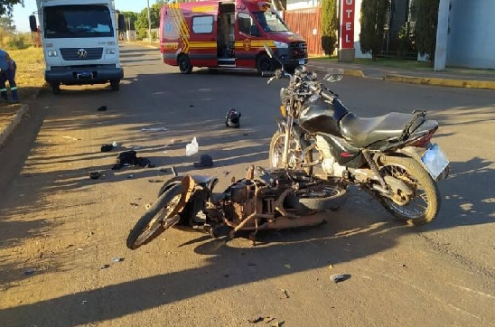 Em estado gravíssimo, motociclista acidentado em São Gabriel é transferido para Campo Grande