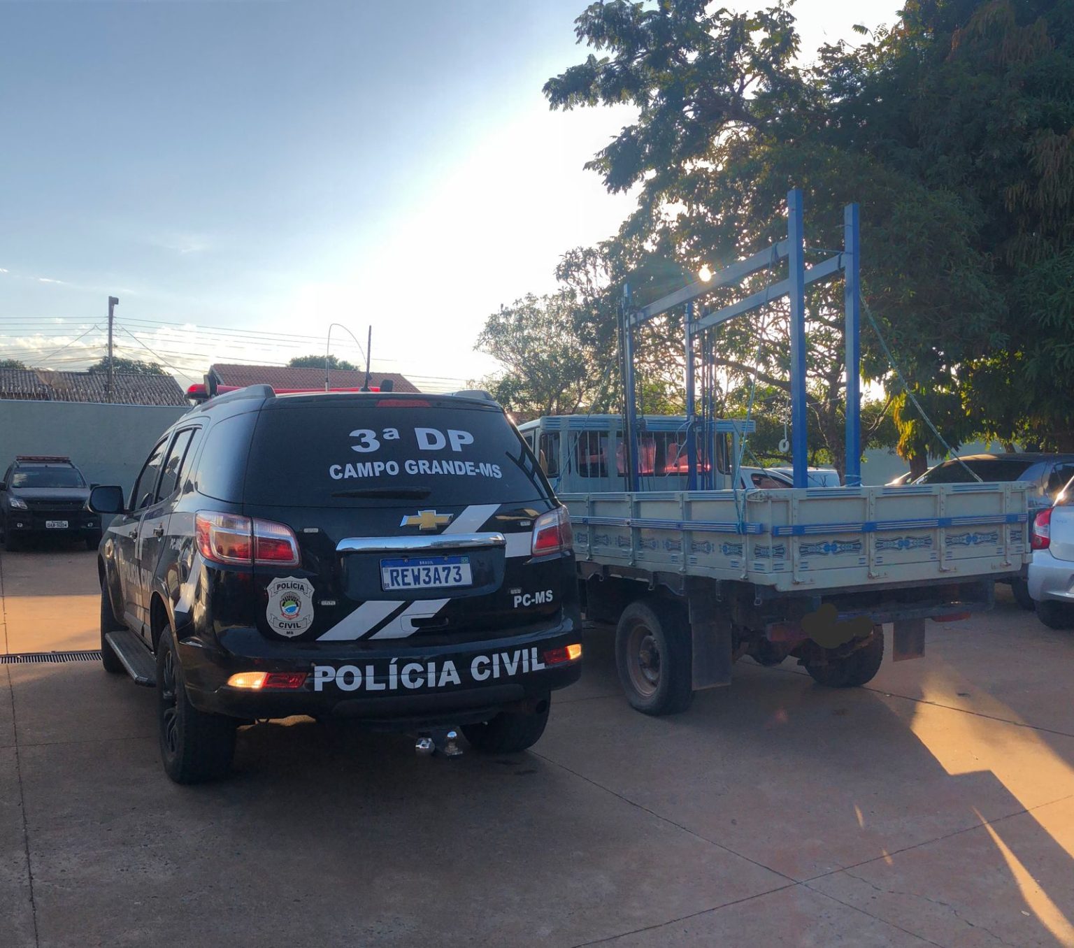Polícia recupera equipamentos industriais no valor de aproximadamente  R$ 65 mil em Campo Grande