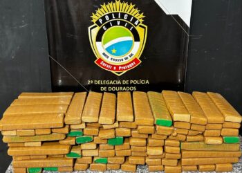 Homem é preso com 95 kg de maconha em Dourados