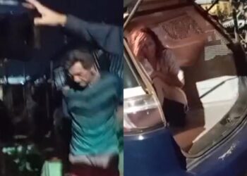 Vídeo: casal que tentou pegar criança no Jardim Imá foi solto após passar por delegacia 