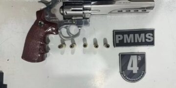 PM de folga impede menores encapuzados de assaltarem comércio em Chapadão do Sul