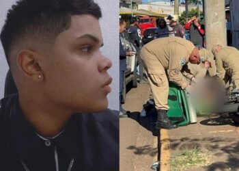 Jovem morre após perder o controle da moto e colidir com poste na avenida Eduardo Elias Zahran