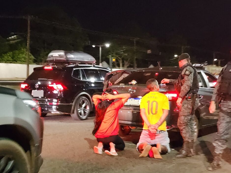 Passageiro armado é preso durante corrida de aplicativo na Duque de Caxias