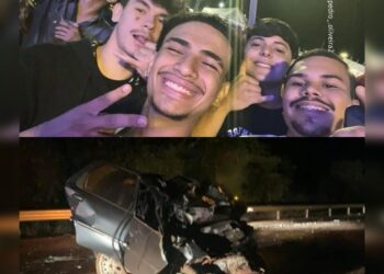 “A coisa mais feia é triste que já vi”, diz testemunha de acidente que m*tou quatro jovens em MS 