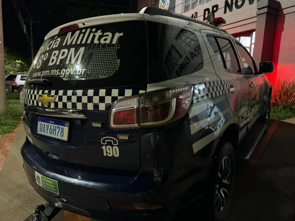 Homem é preso após ameaçar agredir esposa em Nova Andradina