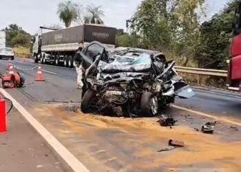 Domingo trágico na BR-163: quatro pessoas m*rrem em acidente em MS