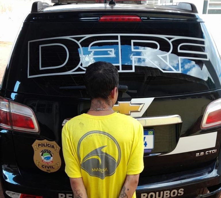 Polícia Civil prende em MS  foragido há dois anos por tráfico de drogas em São Paulo