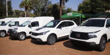 Secretaria de saúde de Dourados recebe novos veículos