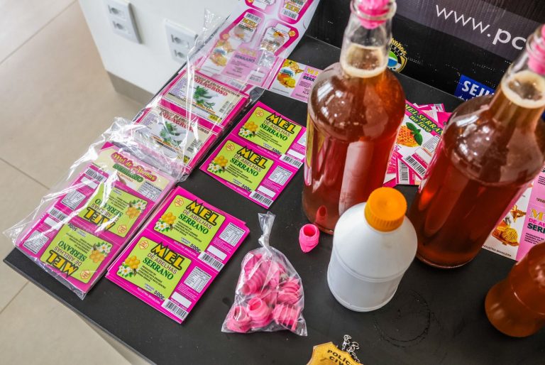 Homem é preso em Campo Grande, por vender mel adulterado