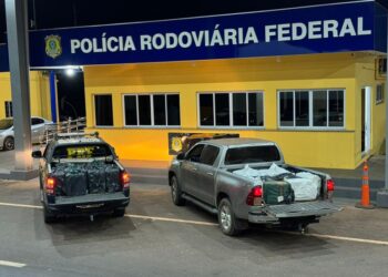 PRF apreende 1,3 tonelada de cocaína em Paranaíba