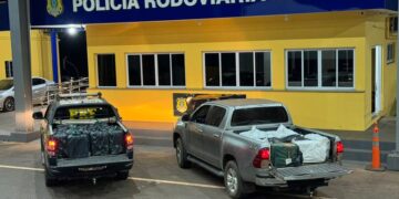 PRF apreende 1,3 tonelada de cocaína em Paranaíba