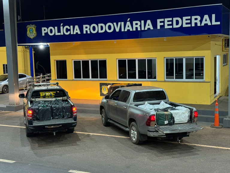 PRF apreende 1,3 tonelada de cocaína em Paranaíba
