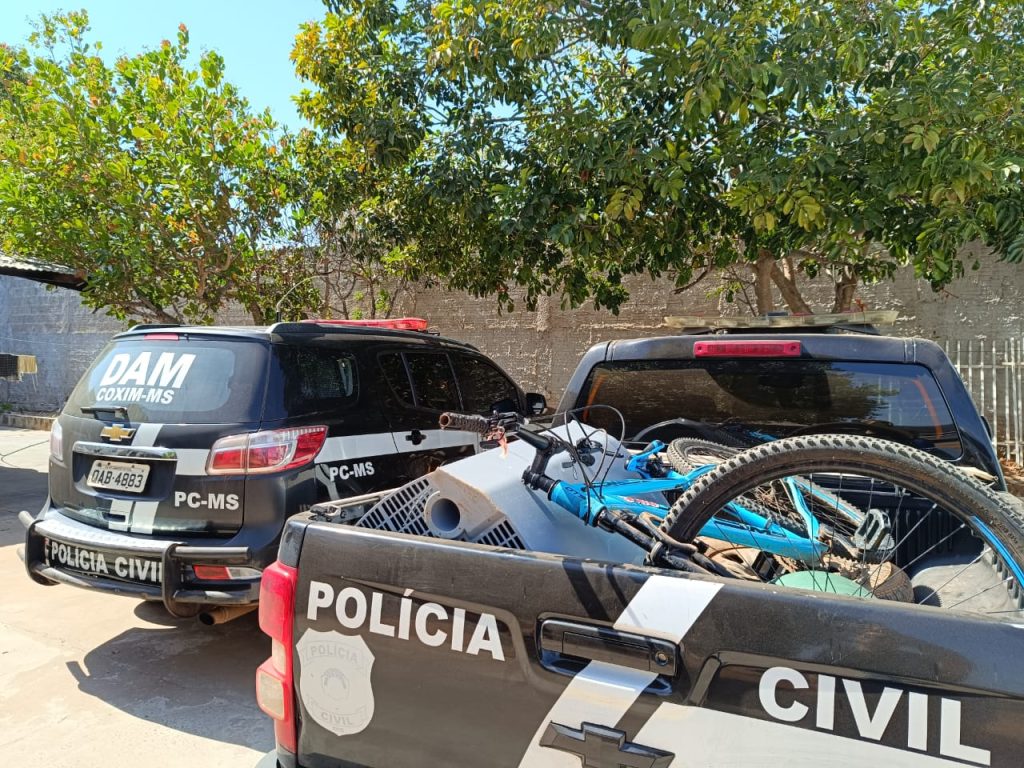 Homem é preso por furto, ameaça e violência doméstica  em Coxim