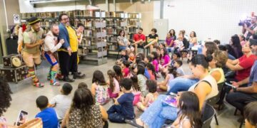 Férias na Biblioteca proporciona atividades diferentes para a criançada