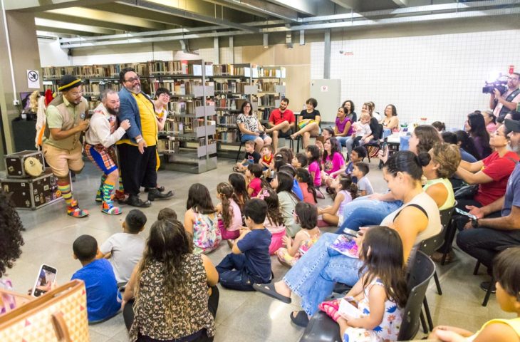Férias na Biblioteca proporciona atividades diferentes para a criançada