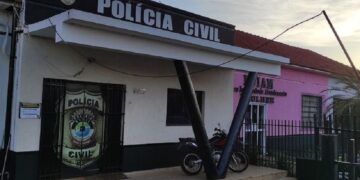 Cachorros ficam feridos após bandido invadir fábrica em Rio Brilhante