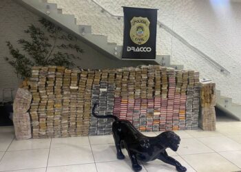 Carga de R$ 35 milhões em drogas é apreendida em casa de traficante no Nova Campo Grande 