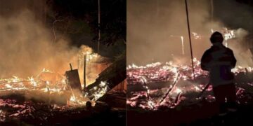 Corpo é encontrado carbonizado em casa incendiada em sítio à beira da BR-376