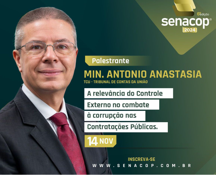 Campo Grande sediará a 6ª edição do Senacop, considerado o principal encontro sobre a recente legislação de licitações no país