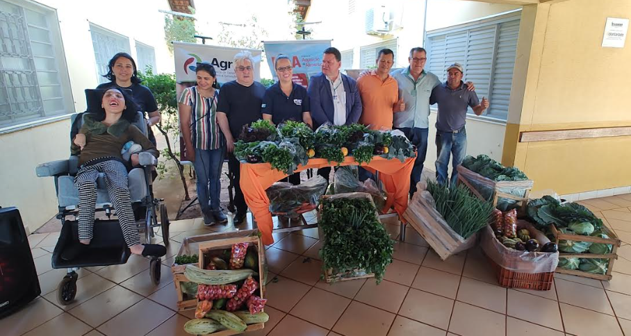 PAA: Na Capital, agricultores familiares passam a entregar alimentos para Cotolengo