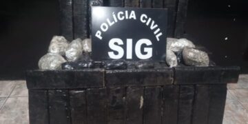 Veículo é encontrado com mais de 200kg de maconha em Nova Andradina