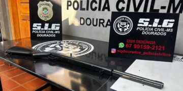 Homem é preso em Dourados por disparar arma de fogo contra residência