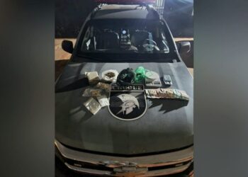 Dois são presos por tráfico de drogas no Aero Rancho