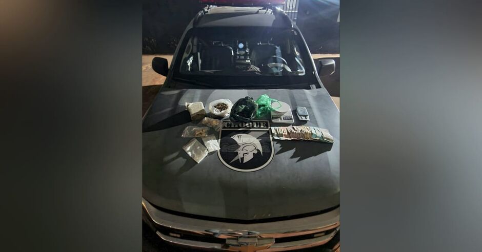 Dois são presos por tráfico de drogas no Aero Rancho