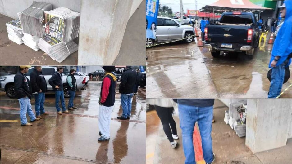 Entregadores de jornais sofrem ameaças durante a entrega em Sidrolândia e 700 exemplares são roubados