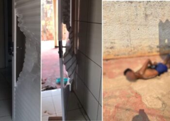 Ladrão tenta furtar casa, mas acaba amarrado pelo dono no Nova Lima