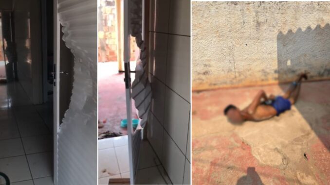 Ladrão tenta furtar casa, mas acaba amarrado pelo dono no Nova Lima