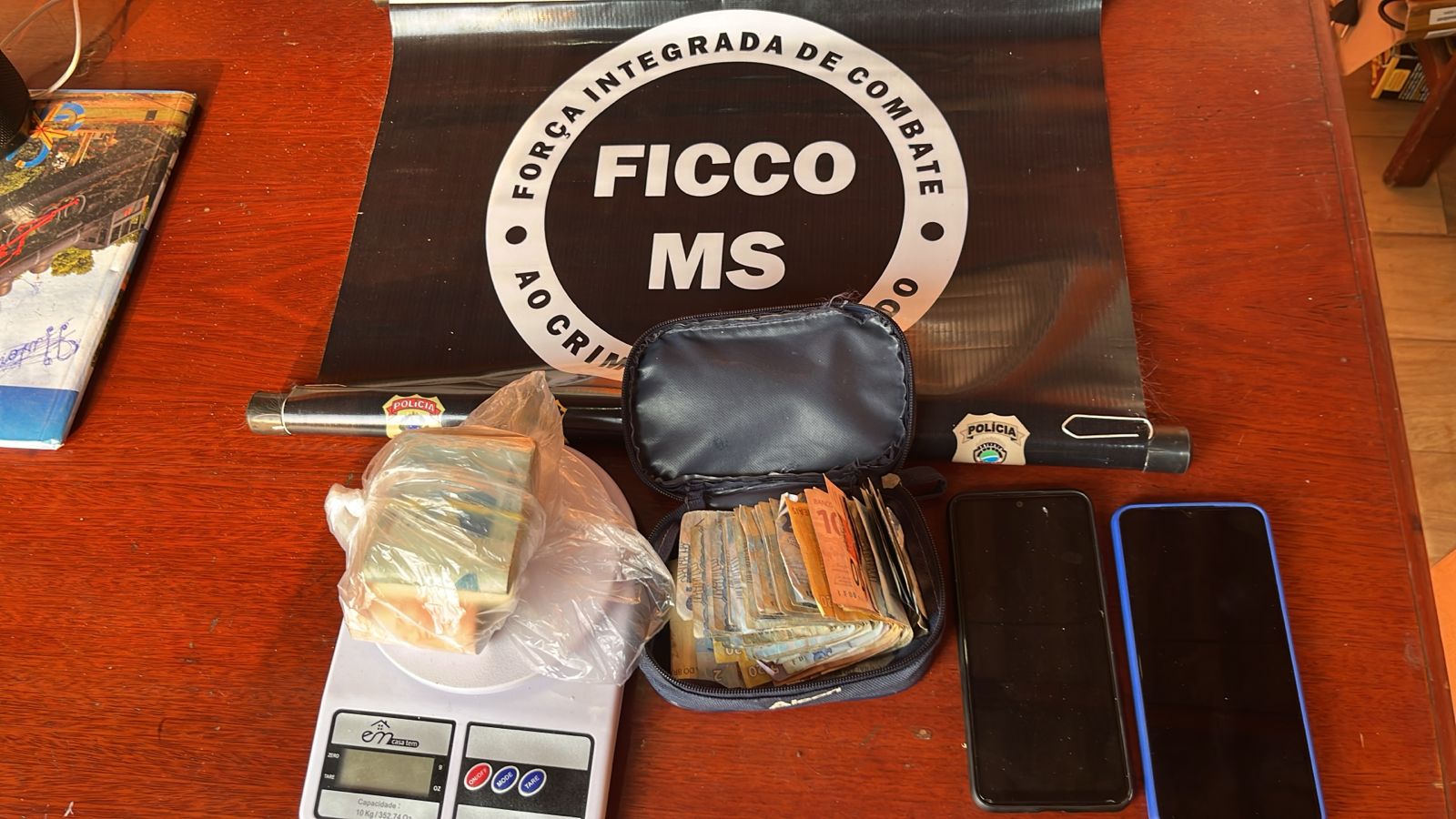 Operação Pégasus: FICCO/MS e PRF desarticulam depósito de drogas e armas em Campo Grande