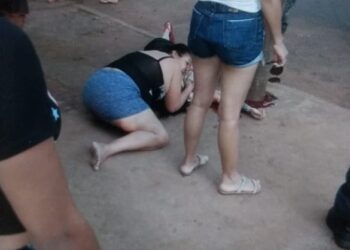 Mulher é baleada no pescoço e socorrida para a Santa Casa de Campo Grande