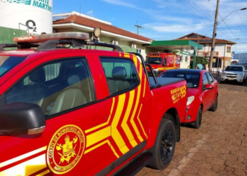 Sogra e genro são socorridos em estado gravíssimo em incêndio durante churrasco em Bataguassu