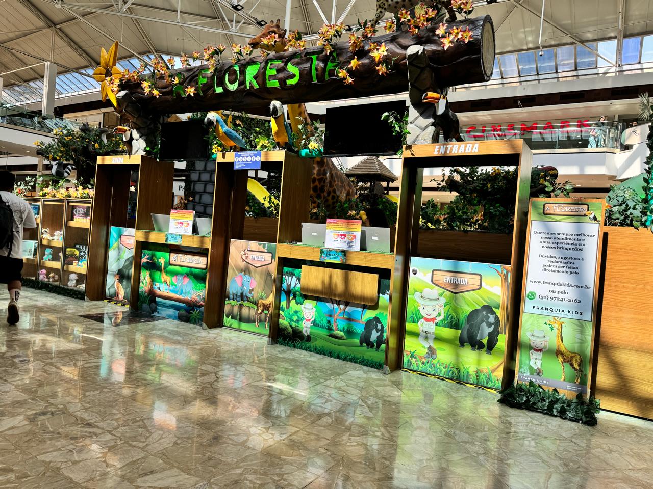 Parques temáticos chegam ao Shopping Campo Grande com aventuras para toda a família