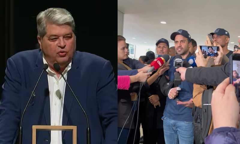 Datena e Marçal confirmam presença no próximo debate mesmo após cadeirada