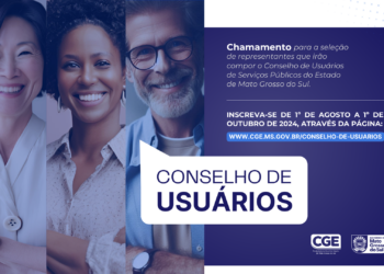 Conselho de Usuários dos Serviços Públicos: inscrições vão até 1º de outubro