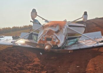 Polícia Civil investiga acidente aéreo em Chapadão do Sul