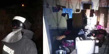 Mulher incendeia própria casa e deixa duas pessoas feridas em Anastácio