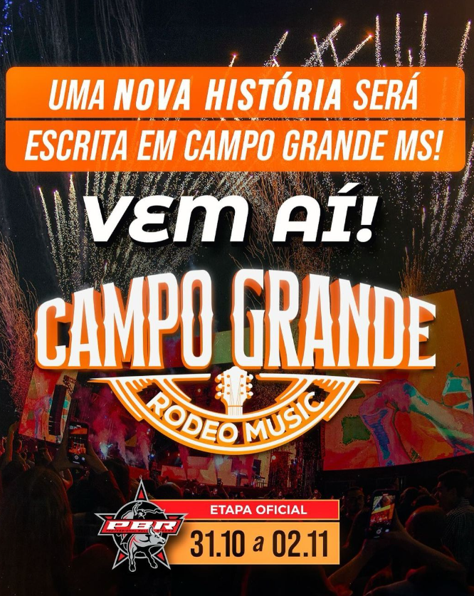 Lançamento da “Campo Grande Rodeo Music” acontece nesta quinta-feira com o anúncio das atrações do evento