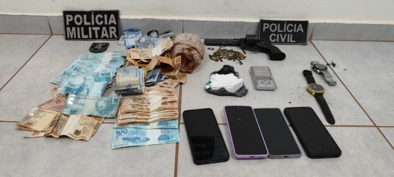 Operação Vetus:  Polícias Civil e Militar prendem fornecedor de drogas em Paraíso das Águas