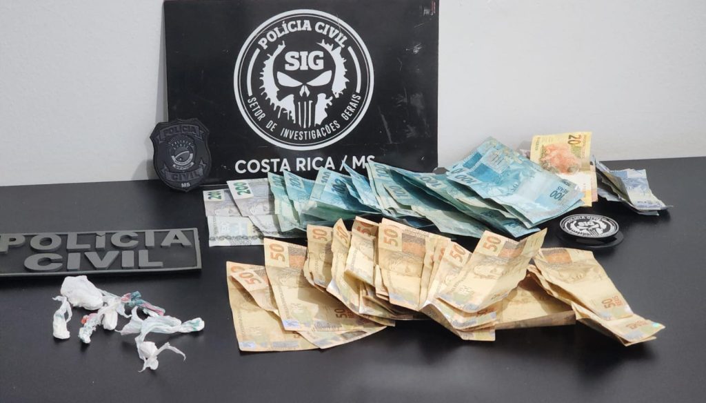Mulher é presa por tráfico de drogas em Costa Rica