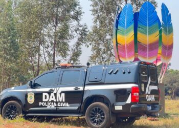 Policiais civis de Vicentina e Fátima do Sul prendem acusado por estupro de vulnerável