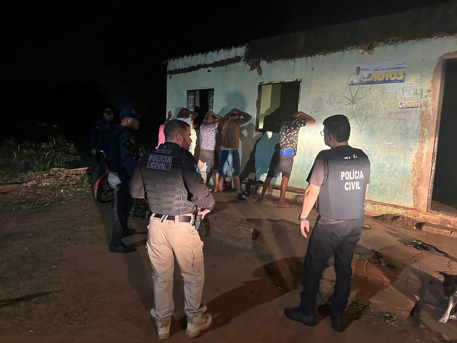 Operação Conjunta em Dois Irmãos do Buriti: Polícia prende agressor durante fiscalização de bares e combate ao tráfico