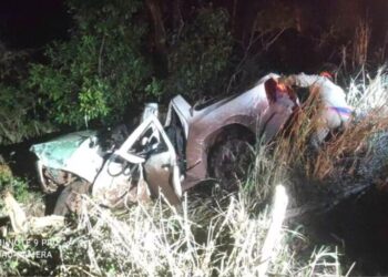 Acidente na BR-262 e deixa um morto e um ferido em Miranda