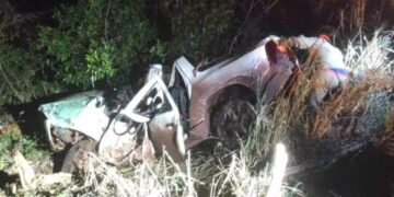 Acidente na BR-262 e deixa um morto e um ferido em Miranda