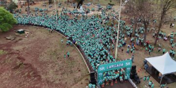 Corrida do Pantanal: caminhada de 5 km traz histórias de superação de depressão e de renovação de casamento